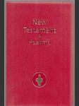 New testament and psalms - náhled