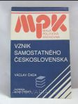 Vznik samostatného Československa - náhled