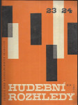 Hudební rozhledy - časopis pro hudební kulturu  23,24  /  61 - náhled