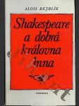 Shakespeare a dobrá královna Anna - náhled