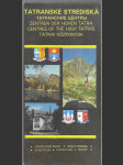 Tatranské strediská - Orientačná mapa - náhled