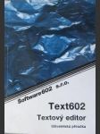 Text602 Textovy editor - náhled