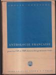 Anthologie Francaise - náhled