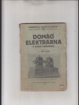 Domácí elektrárna s vodní turbinkou - náhled