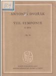 Antonín Dvořák VIII. Symfonie G DUR. Op. 88. - náhled