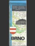 Brno - plán města - náhled