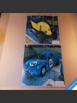 11 tabulí 33 x 25 cm z výstavy historických vozidel cca 1980 - náhled