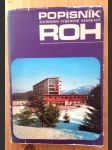 Popisník zotavoven výběrové rekreace ROH - náhled