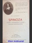 Spinoza slavný a neohrožený filosof státního demokratismu - dvorský josef - náhled