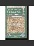 Česká Kanada a Slavonicko (turistická mapa) - náhled