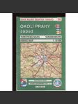 Okolí Prahy - západ (turistická mapa) - náhled