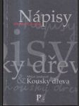 Nápisy Kousky dřeva - náhled