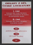 Obsahy z děl české literatury - náhled