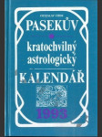 Pasekův kratochvilný astrologický kalendář 1993 - náhled