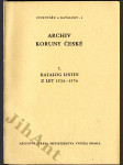 Archiv koruny České. 7, Katalog listin z let 1526 - 1576 - náhled