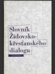 Slovník židovsko-křesťanského dialogu - náhled