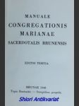Manuale congregationis marianae sacerdotalis brunensis - náhled