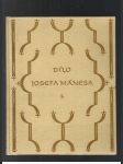 Dílo Josefa Mánesa. Svazek I, Národní písně - náhled