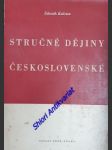 Stručné dějiny československé - kalista zdeněk - náhled