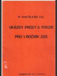 Ukázky prózy a poezie pro I. ročník ZDŠ. - náhled