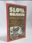 Slova odjinud - náhled