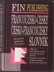 Francouzsko-český slovník - náhled