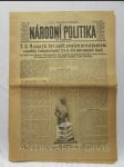 Národní politika 28. 5. 1927, ročník XLV, číslo 146: T. G. Masaryk byl opět zvolen presidentem republiky Československé 274 ze 434 odevzdaných hlasů - náhled