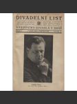 Divadelní list Národního divadla v Brně (Brno, programy divadla, 1928-1929 a 1932-1933 (divadlo, 2 svazky) - náhled