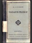 Masaryk filosof - náhled