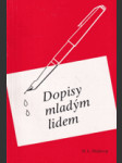 Dopisy mladým lidem - náhled