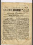 Pražský večerní list rok 1851 číslo 5 - náhled