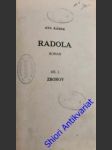 Radola i-iii. - kárek ota - náhled