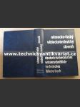 Německo-český vědeckotechnický slovník, Deutsch-tschechisches wissenschaftlich technisches Worterbuch - náhled