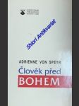 Člověk před bohem - speyr adrienne von - náhled