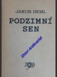 Podzimní sen - deml jakub - náhled