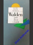 Walden aneb život v lesích - thoreau henry david - náhled
