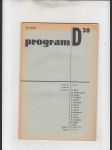 Program D 38 - náhled