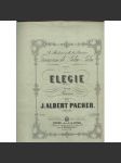 J. Albert Pacher: Elegie (klavír) - náhled