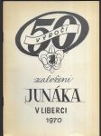 50. výročí založení Junáka v Liberci - hudba a texty Antonín Horáček - náhled
