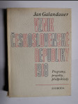 Vznik Československé republiky 1918 - programy, projekty, perspektivy - náhled