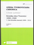 Kronika obce Tvorovice 1850-1920 - náhled