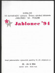 Katalog 7. kontraktační výstavy Svazu výrobců bižuterie Jablonec '94 - podzim - Jablonec 20. - 24. 9. 1994 - náhled