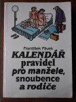 Kalendář pravidel pro manžele, snoubence a rodiče - náhled