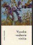 Vysoké vedenie viniča - náhled