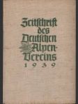 Zeitschrift des Deutschen  Alpenvereins [Časopis Nemeckého alpského spolku] - náhled