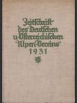 Zeitschrift des Deutschen und  Osterreichischen Alpenvereins [Časopis Nemecko-rakúskeho alpského spolku] - náhled