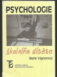 Psychologie školního dítěte - náhled