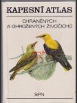 Kapesní atlas chráněných a ohrožených živočichů - náhled