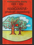 Rodičovství- předmet nepovinný - náhled