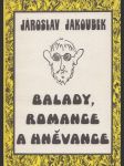 Balady, romance a hněvance - náhled